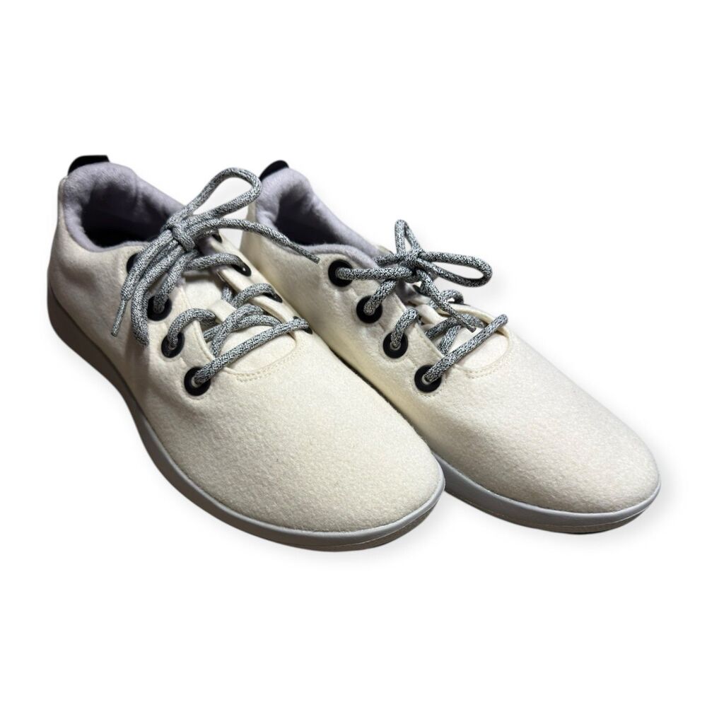 Allbirds Wool Runners Men's Size 13 White Comfort‎ Athletic Running Shoes New